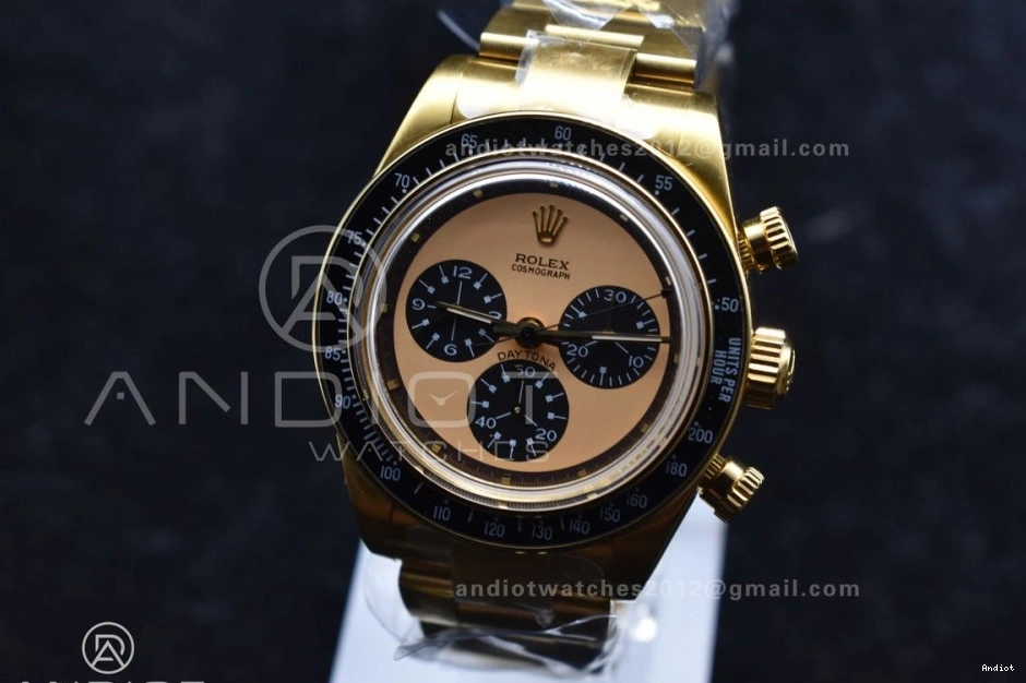 Edition Dial ADGF YG YG on Black Best A7750 Daytona YG Bracelet 0501